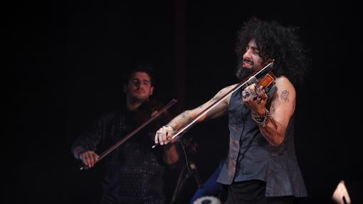 El artista Malikian, uno de los atractivos del festival de Priego