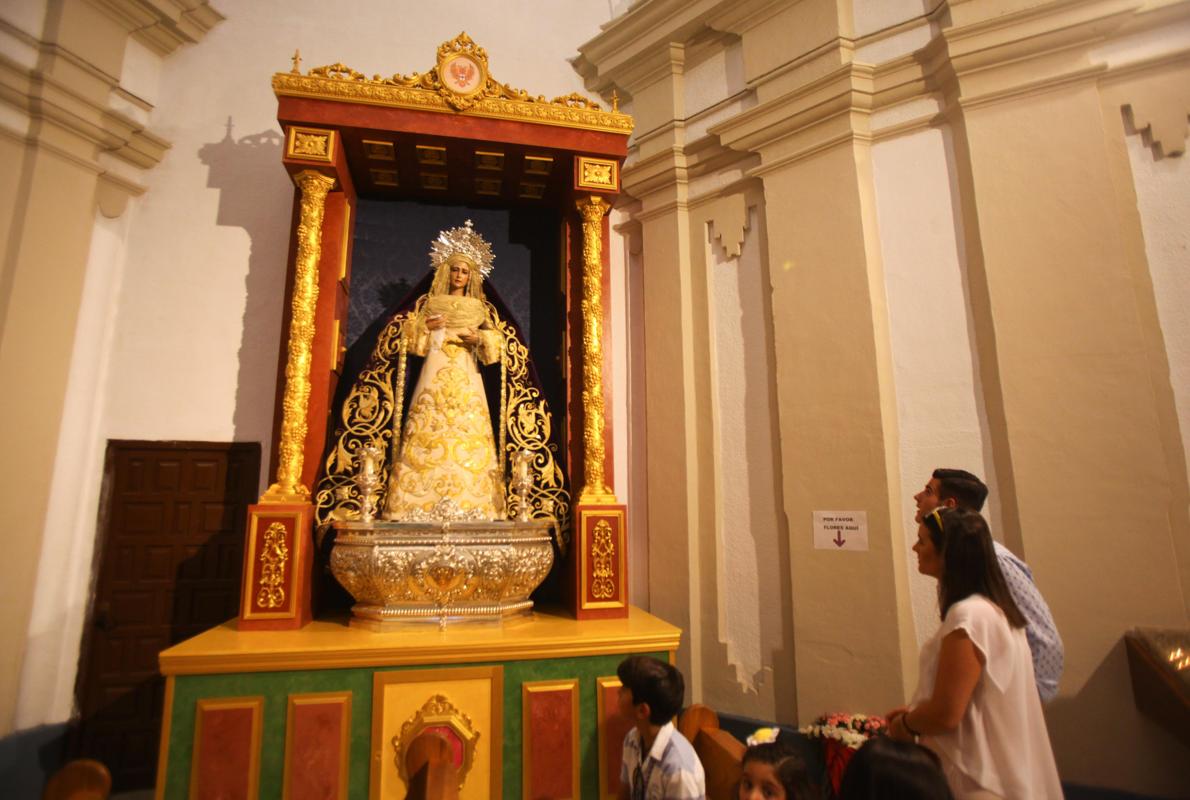 Nuevo retablo de la Virgen de la Amargura