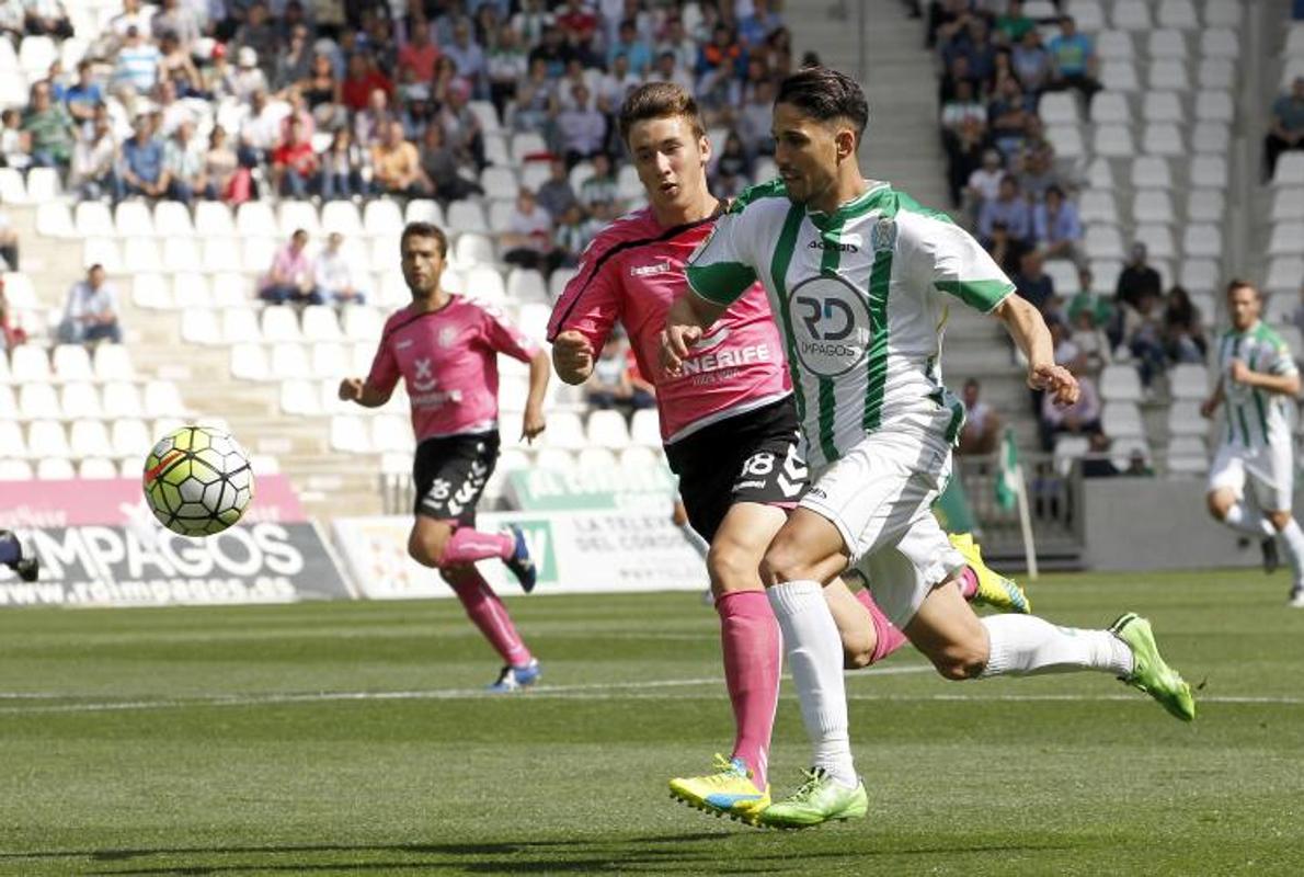 Fidel, en el partido ante el Tenerife