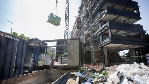 Obras en el antiguo edificio de la Normal