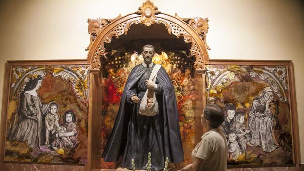 Así es la imagen del Beato Padre Cristóbal de Santa Catalina