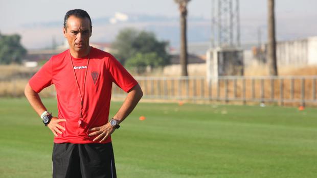 José Luis Oltra, entrenador del Córdoba CF