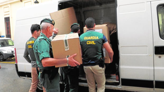 Registros de la Guardia Civil en el «Caso Rocket»