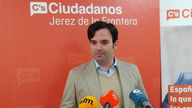 Mario Rosado, número 2 de Ciudadanos en Jerez de la Frontera