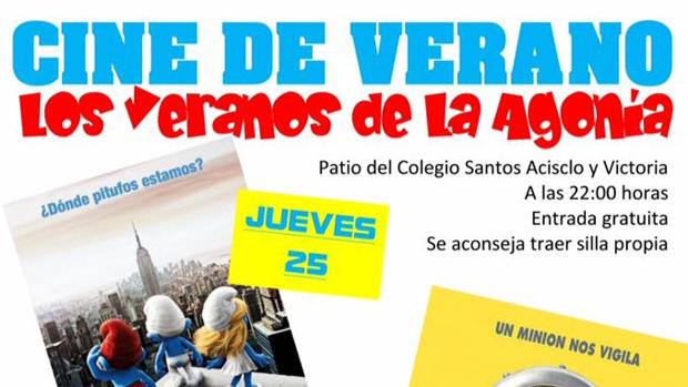 Cine para «refrescar el verano» con la Agonía