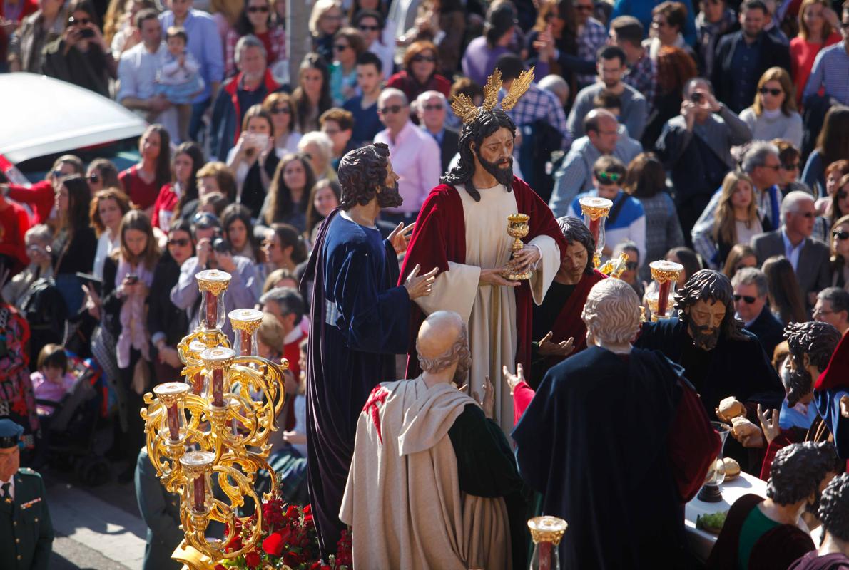 El Señor de la Fe, en la calle el pasado Jueves Santo