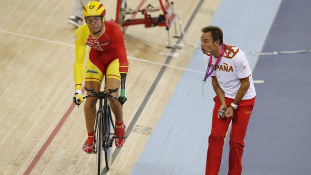 Alfonso Cabello, durante los Juegos Paralímpicos de Londres 2012