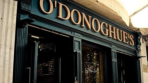 Fachada del O'donoghue's. en Gran Capitán