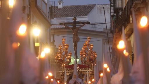 El Cristo de la Misericordia, en la calle Don Rodrigo