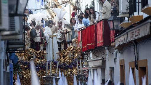 El misterio de la Humildad y Paciencia, en la calle Deanes