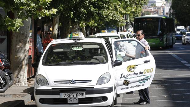 Parada de taxis en Córdoba capital