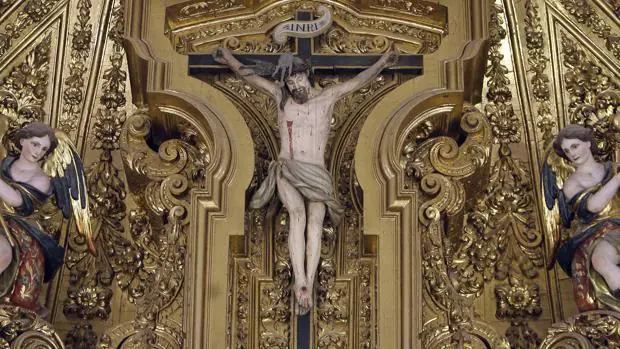 Cristo del retablo mayor de la iglesia de San Andrés