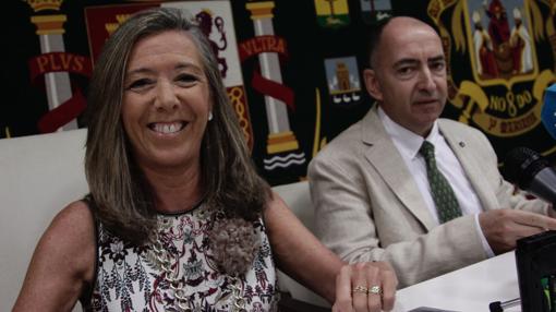 Felisa Panadero y Juan de Dios Soriano, este miércoles en rueda de prensa