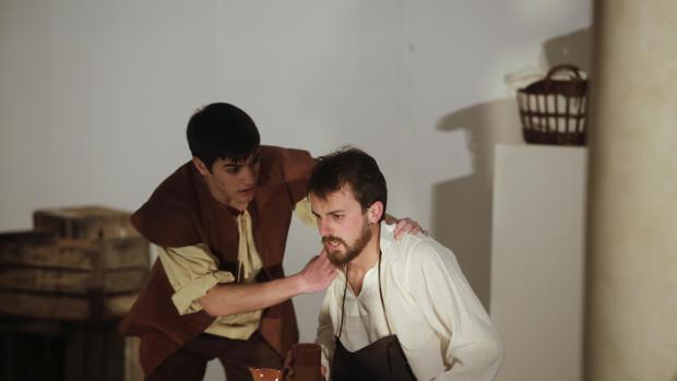 Representación teatral de «El hombre que esculpió a Dios»