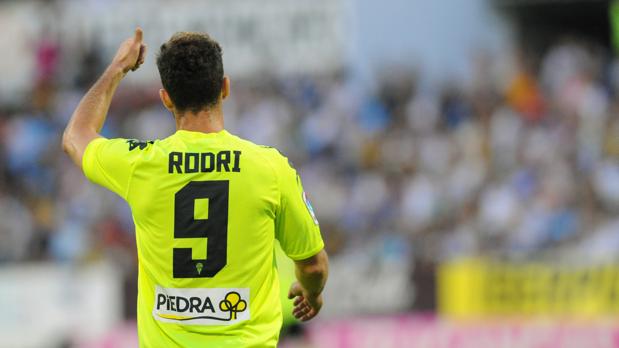 Rodri Ríos, delantero del Córdoba CF