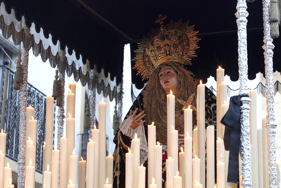 Nuestra Señora del Mayor Dolor, el pasado Miércoles Santo