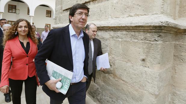 Juan Marín, esta semana en el Parlamento andaluz