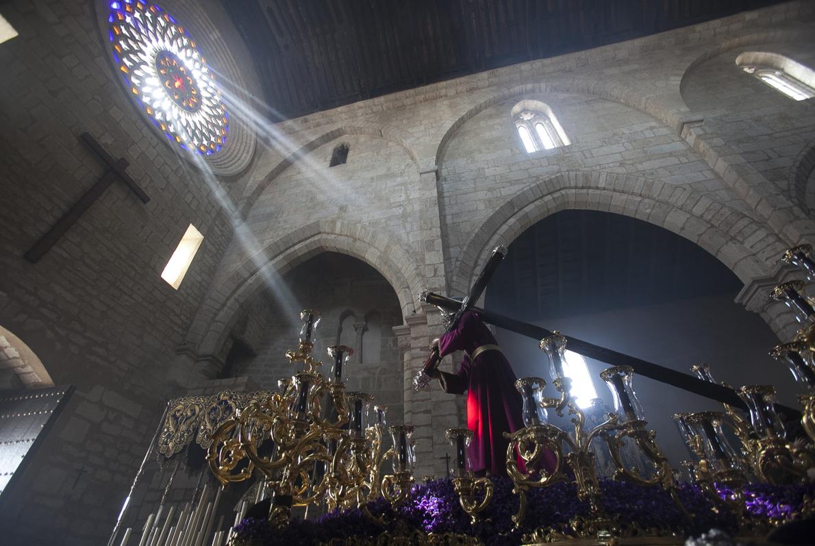 El Calvario, momentos antes de su salida procesional