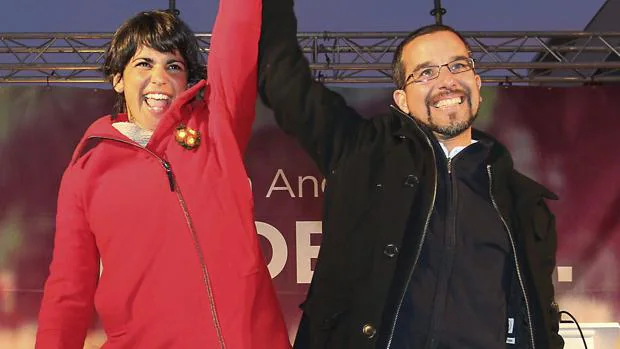 Teresa Rodríguez y Sergio Pascual se enzarzan en Twitter en plena votación de primarias en Podemos Andalucía