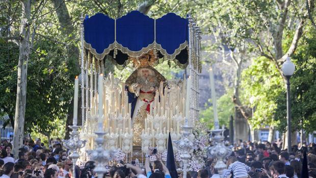 Virgen de la Estrella un Lunes Santo