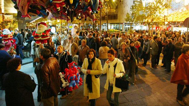 La campaña navideña dejará 104.000 empleos en Andalucía, un 18% más interanual