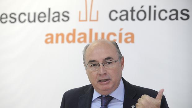 Carlos Ruiz, secretario general de Escuelas Catrólicas de Andalucía