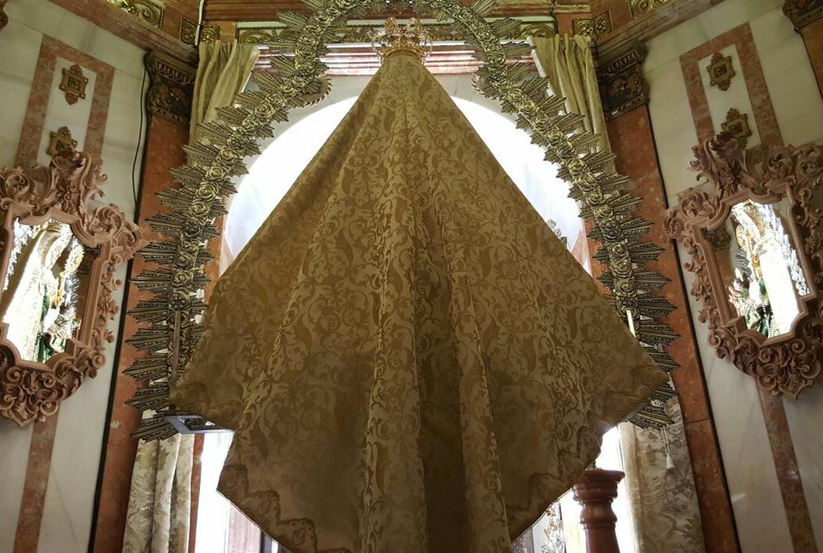 Nuevas cornucopias en el camarín de la Virgen de la Sierra de Cabra