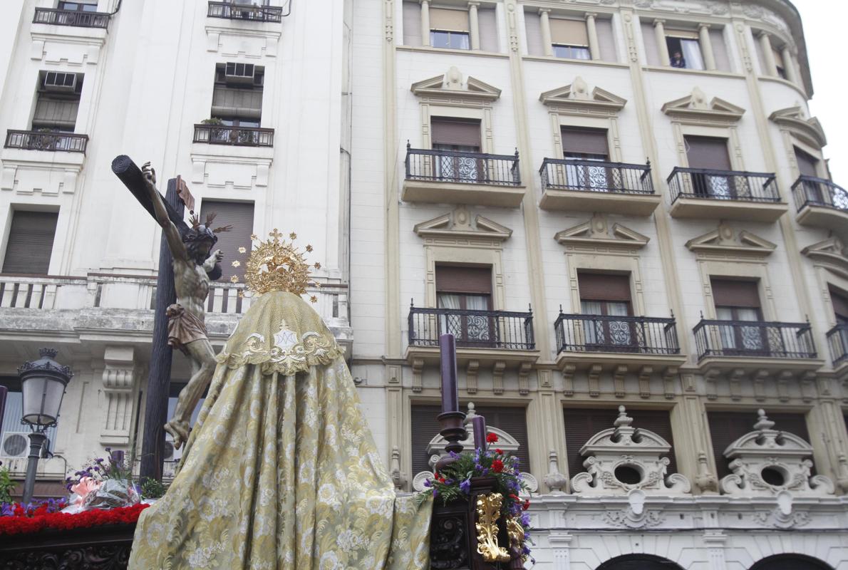 Procesión de la Piedad en el centro