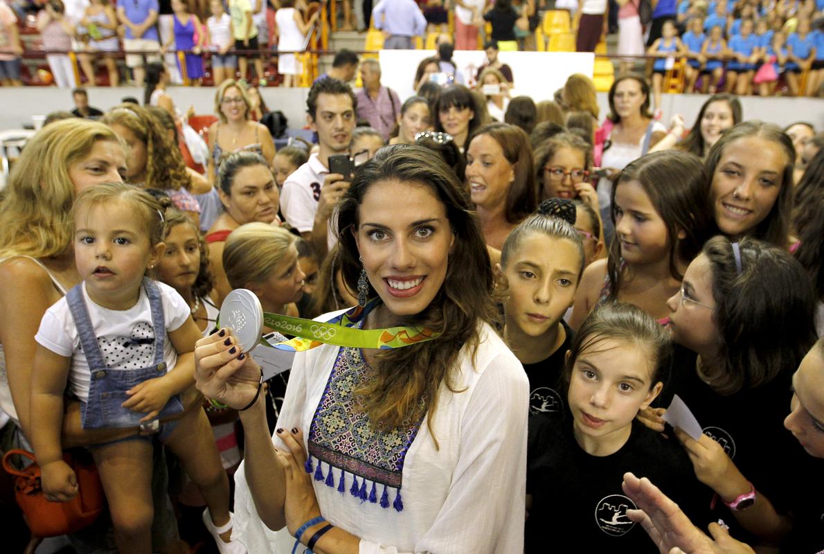 La gimnasta cordobesa Lourdes Mohedano