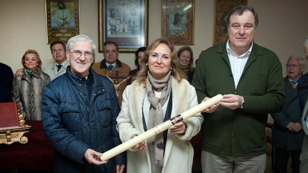 Miguel Ángel de la Torre, a la derecha de la imagen