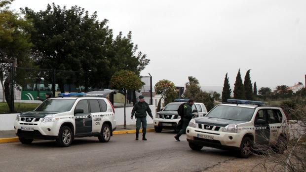 Vehículos de la Guardia Civil de Córdoba