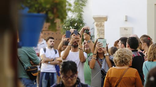 Turistas en Córdoba