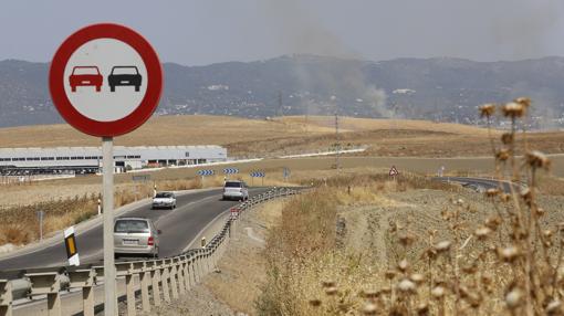 Trazado de la N-432 o carretera a Granada