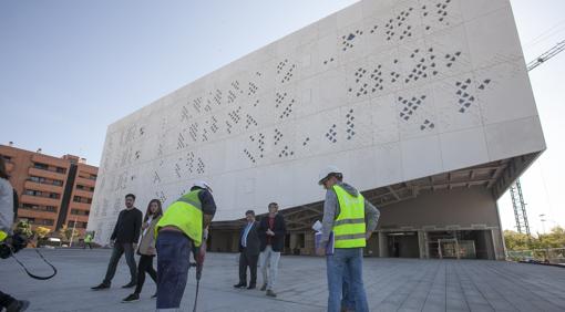 Las obras continúan en la Ciudad de la Justicia