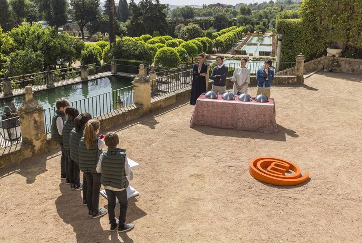 Los concursantes de Masterchef Junior, en julio en el Alcázar