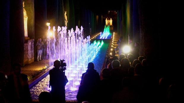 Espectáculo nocturno del Alcázar de los Reyes Cristianos