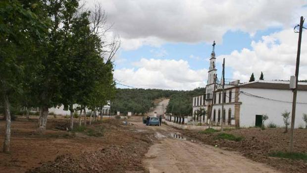 Paraje en el que ha aparecido la vecina, junto al Santuario Virgen de los Remedios