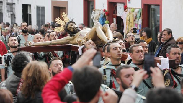 Cristo de la Caridad en su vía crucis