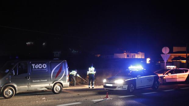 Imagen de archivo de otro accidente nocturno en las carreteras de Córdoba