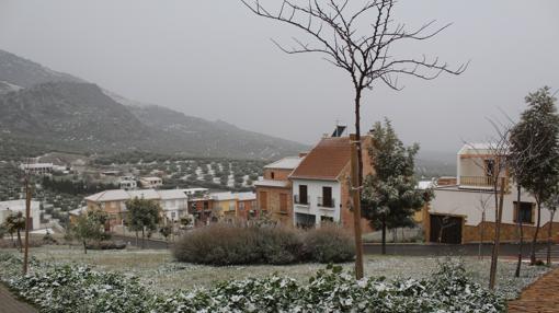 Nieve en Doña Mencía