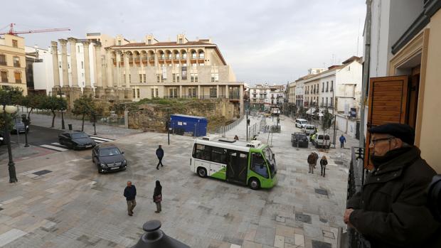 Zona de obras en Capitulares