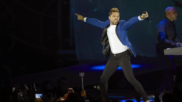 David Bisbal, en un concierto reciente, recalará en Córdoba el 23 de junio