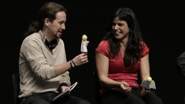 Pablo Iglesias y Teresa Rodríguez