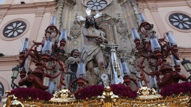 El Señor de Columna presidirá el Vía Crucis de San Antonio