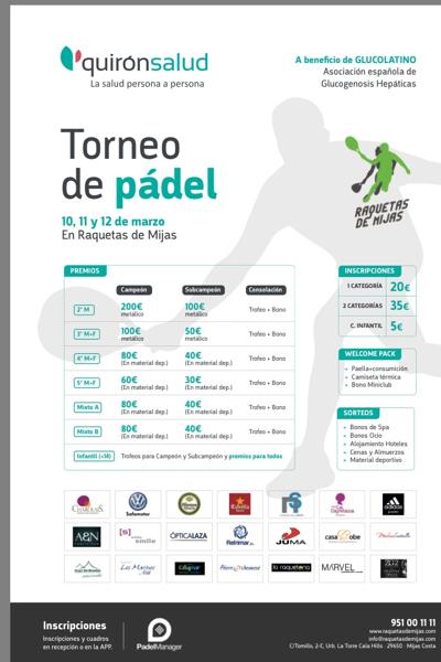 Cartel del torneo