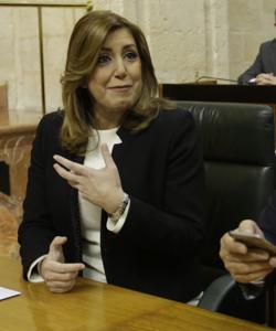 Susana Díaz, este martes