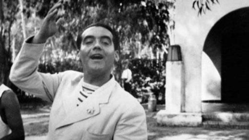 El poeta Federico García Lorca