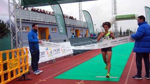 La ganandora femenina en la Media de Lucena