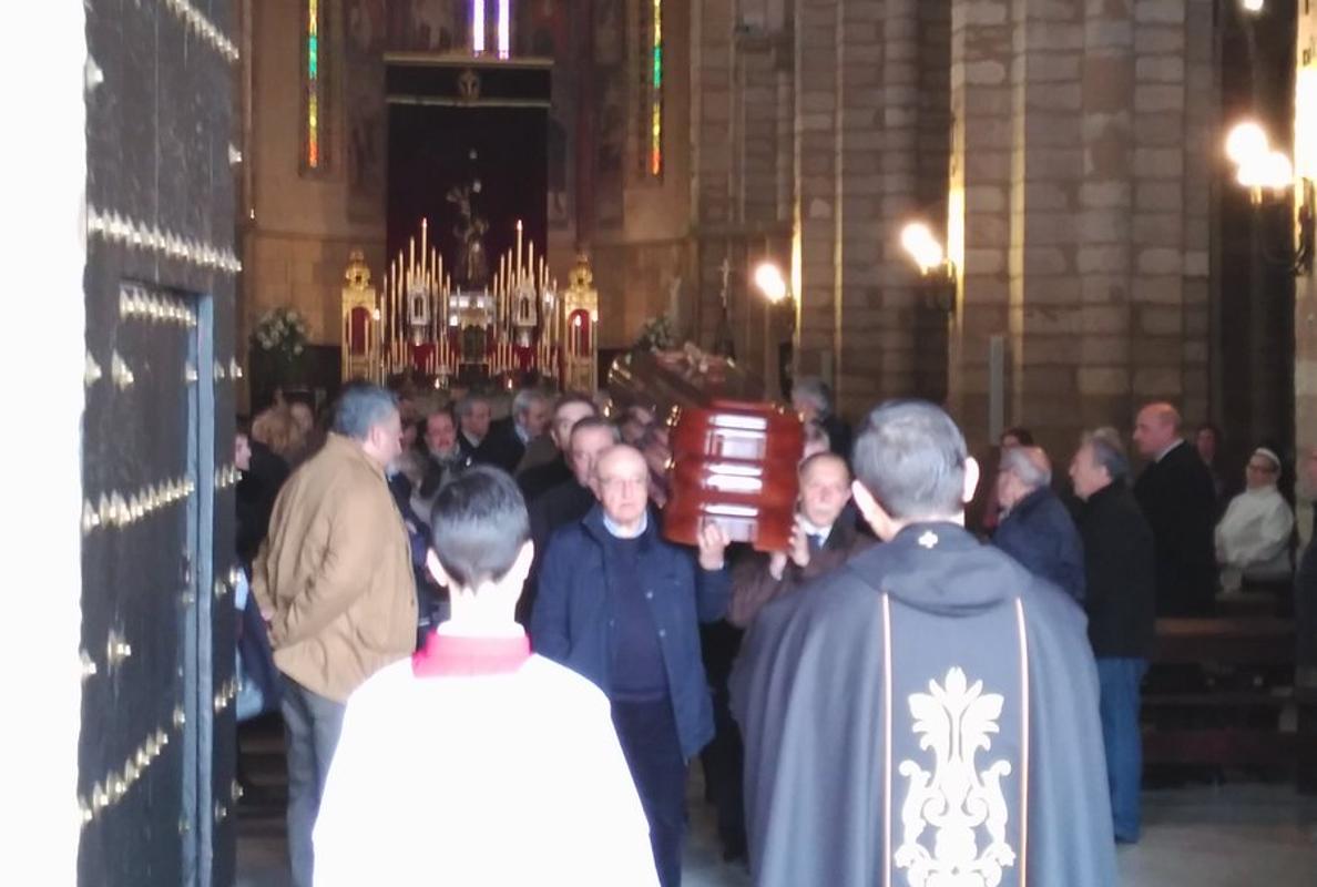 Funeral de Francisco Paz «El Maño», en San Lorenzo