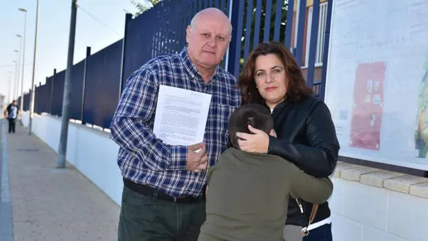 Sergio García con sus padres Eufemio y Anabel